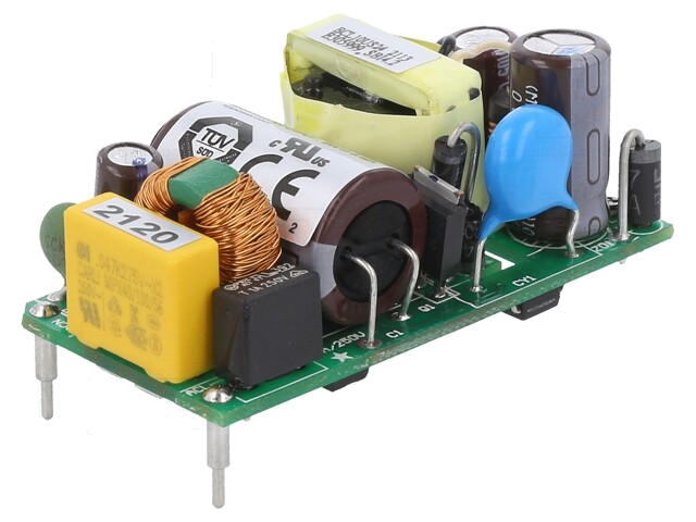 Voedingseenheid: schakelende; 10W; 120÷370VDC; 85÷264VAC; OUT: 1 Voedingseenheid: schakelende; 10W; 120÷370VDC; 85÷264VAC; OUT: 1